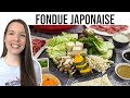 Recette japonaise  shabu shabu facile et rapide  hop dans le wok