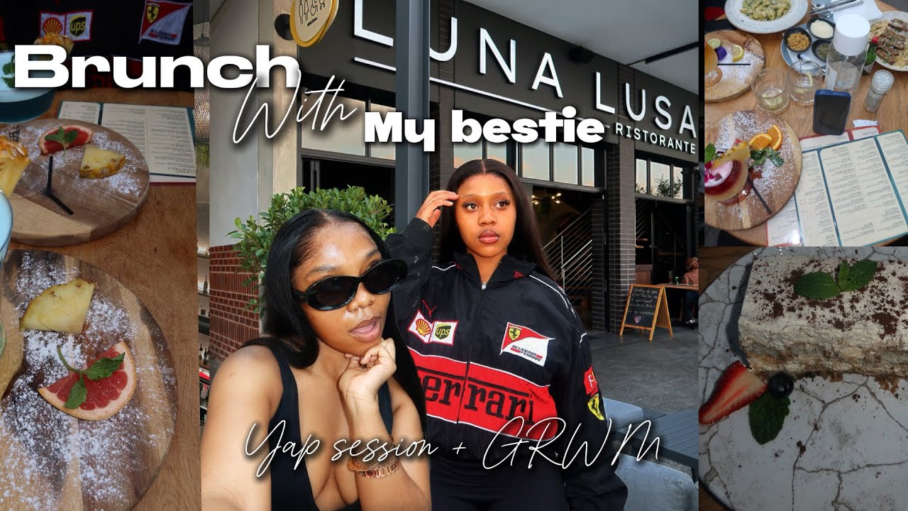 VLOG: My Best Friend & I Went Out For Brunch @Luna Lusa Restaurant In Midrand🥹🫂🍝💞