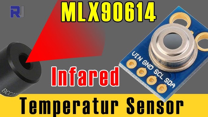 DIY Temperature Thermal Gun  MLX90614 Contactless Infrared Temperature  Sensor with Arduino 