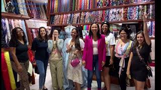Field trip and textiles lecture at  Rex Fabrics