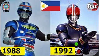 ⏪31 KINAADIKAN MONG TOKUSATSU NUNG BATA KA PA ( 1970's -2000)  #Pinoytokusatsu