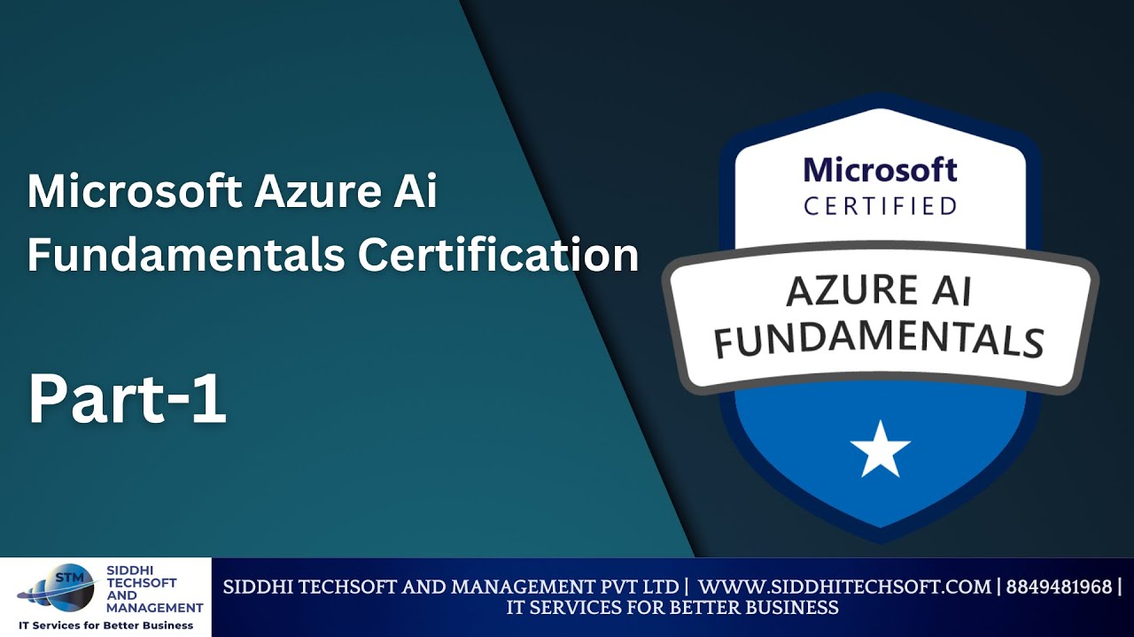 AZAI900 Microsoft Azure Ai Fundamentals Certification SIDDHI
