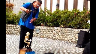 魔幻小丑劇表演 Mimofatguy提線骷髏臨活臨現的歌舞秀 耍刀吞劍樣樣來