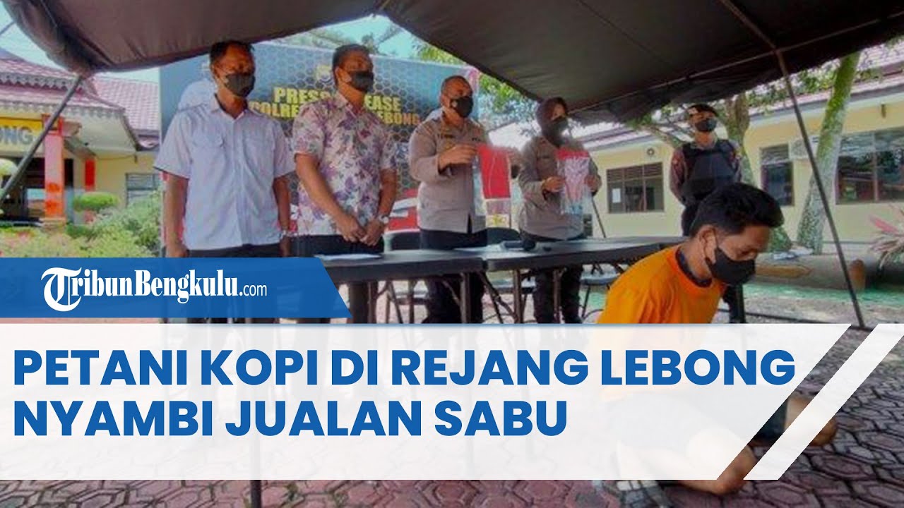 Petani Kopi di Rejang Lebong Nyambi Jualan Sabu, Sudah Lima Bulan Jadi Pengedar
