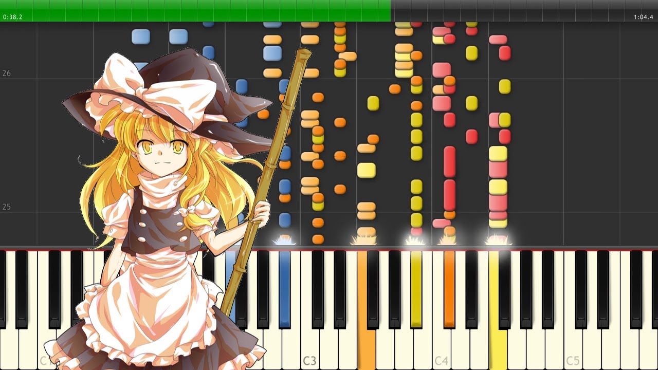 【西方ピアノMIDI】魔女達の舞踏会　～ Magus