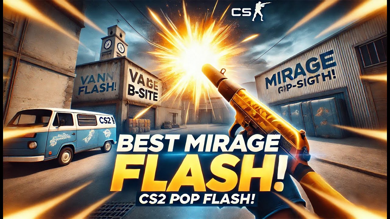 The Ultimate Flash for B Site Mirage in CS2 – Pro Level Strategy!