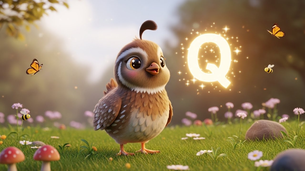 Q for Quail | ABC Phonics Song for Kids | Learn ABC Alphabet