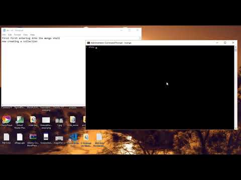 Create database and collection - Mongodb