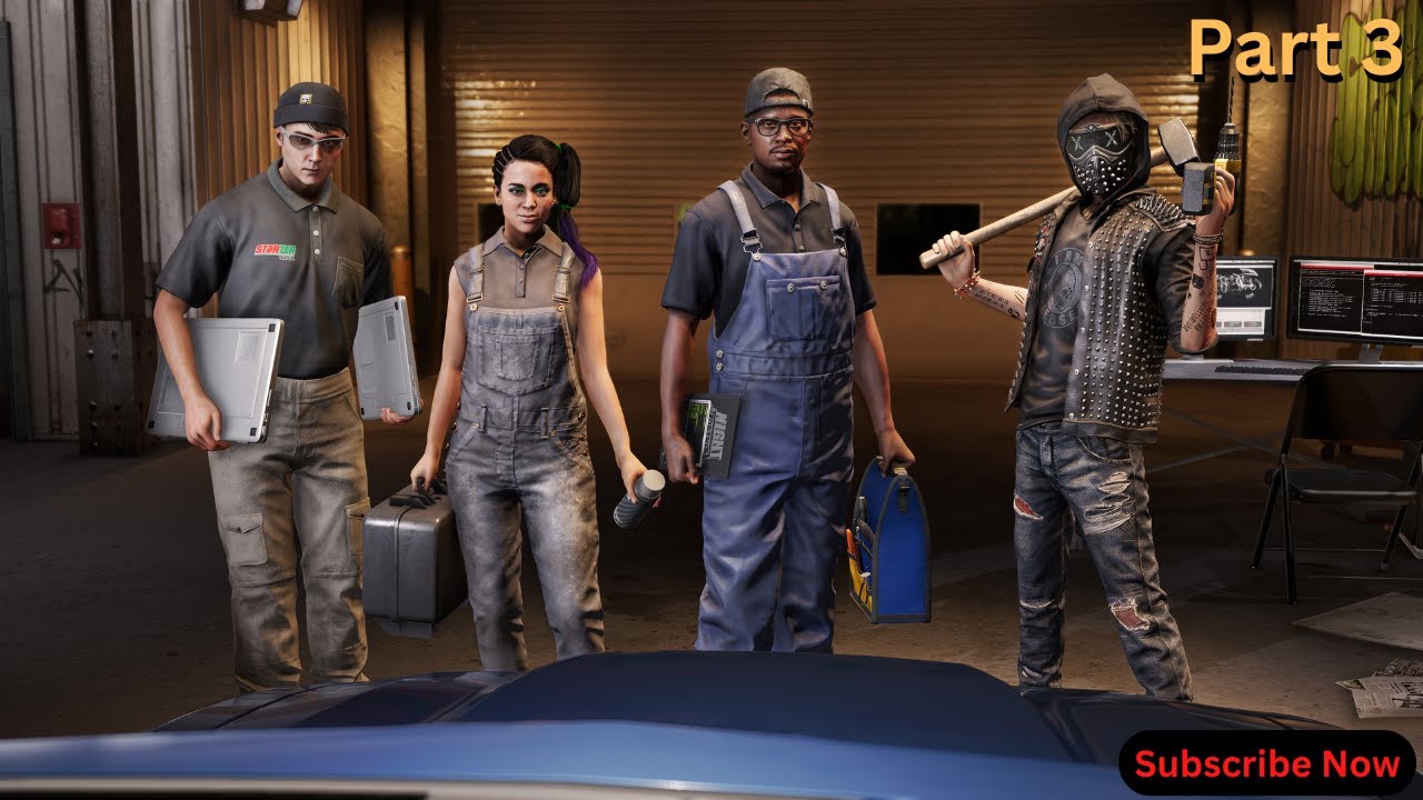 WATCH DOGS 2 PS5 Gameplay Part 3 - Stealing The Talking Car