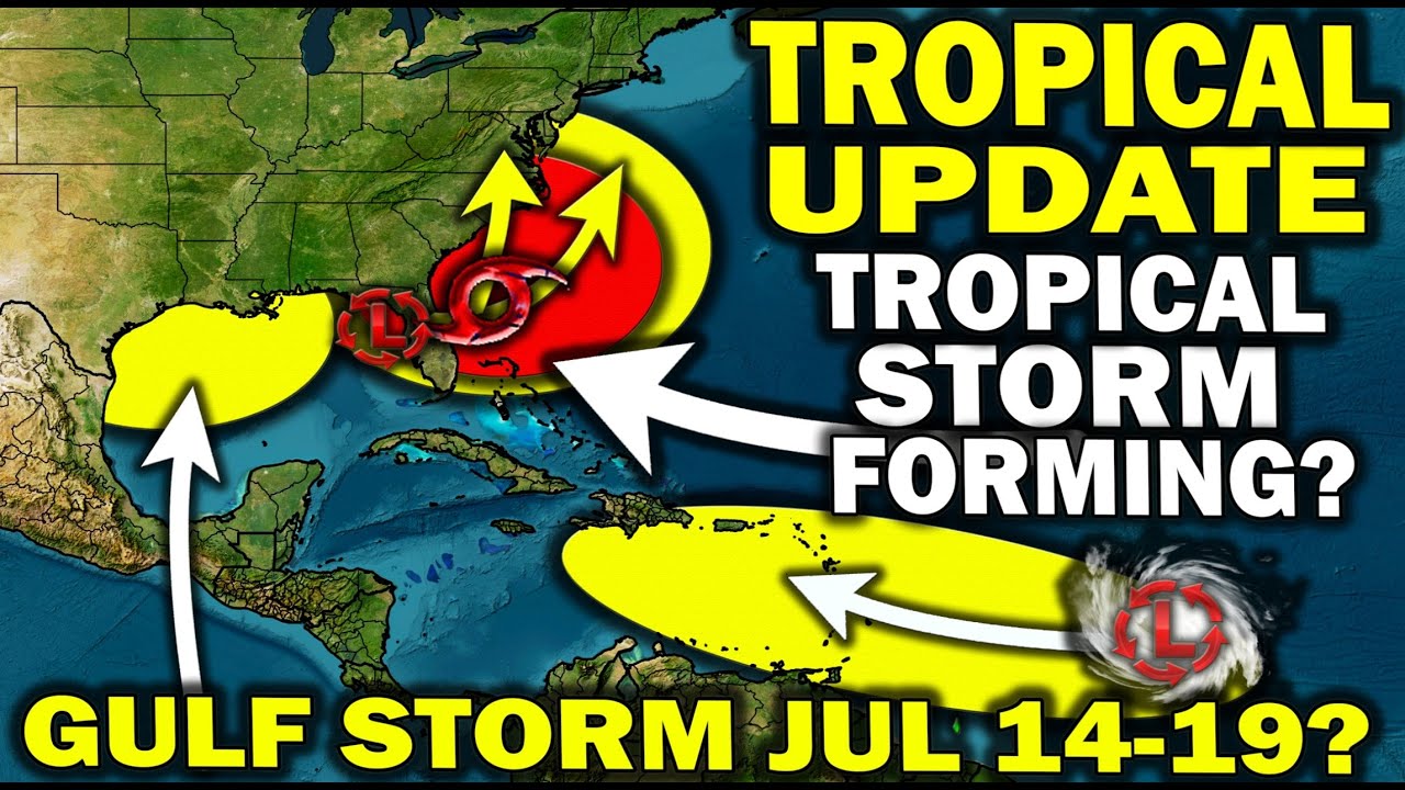 Tropical Update, Tropical Storm Forming East Coast 4th of July Weekend ...