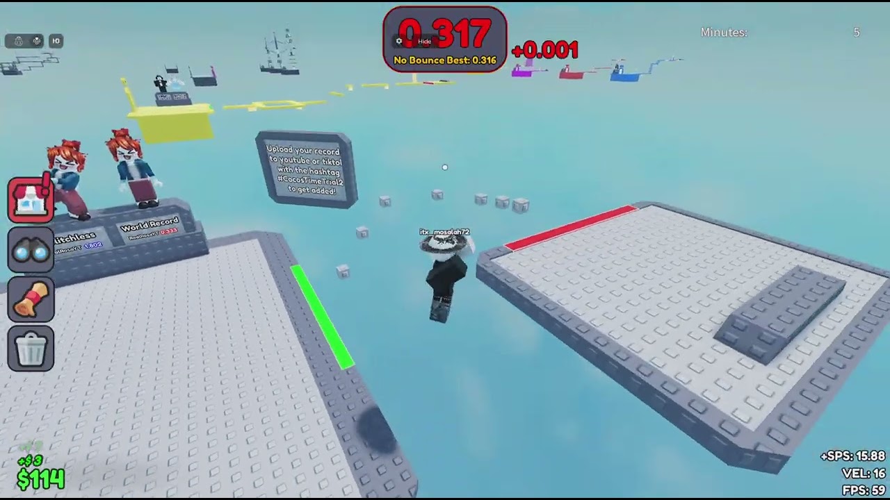 I beat real rosa world record 