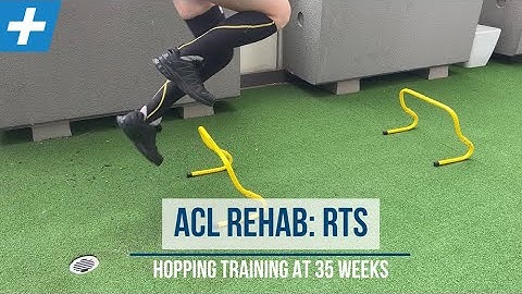 ACL Rehab RTS - Hopping Training at 35 weeks | Tim Keeley | Physio REHAB