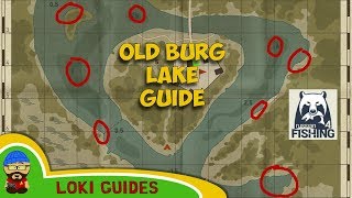 Old Burg Lake Guide - Best Spots & Baits for Float, Feeder and Spinning - Russian Fishing 4 screenshot 4