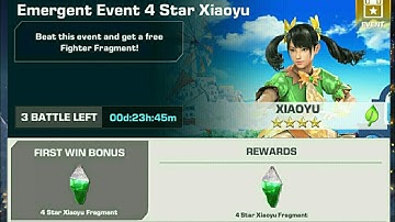 Tekken Mobile - Event Fragment 4 Star Ling Xiaoyu『鉄拳』