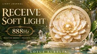 888Hz 🌟 Receive Soft Light • Sacred Lotus Frequency for Positive Energy & Peace screenshot 5