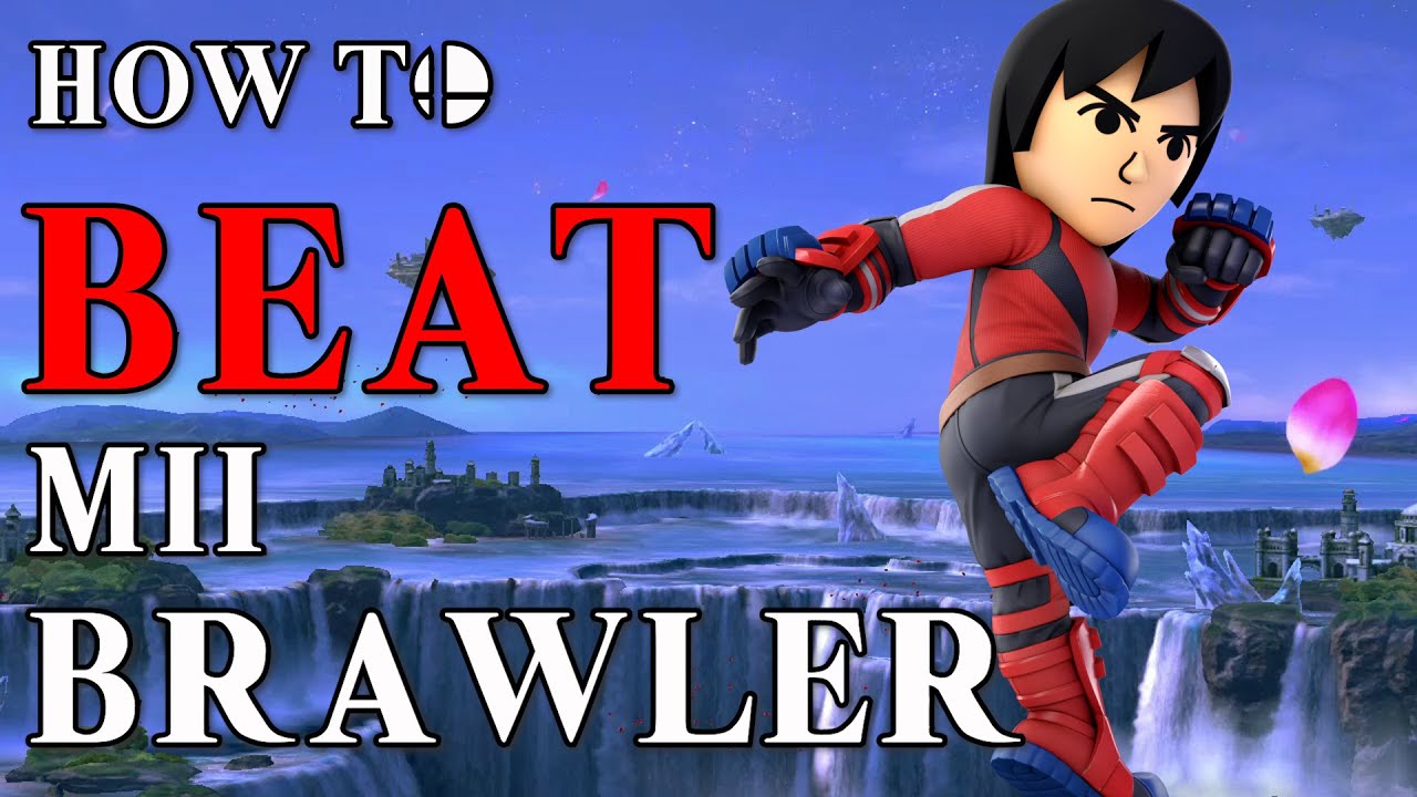How to Beat Mii BRAWLER in Smash Ultimate YouTube