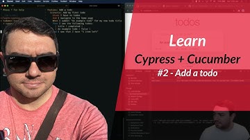 Learn Cypress + Cucumber Tutorial (02): Add a todo