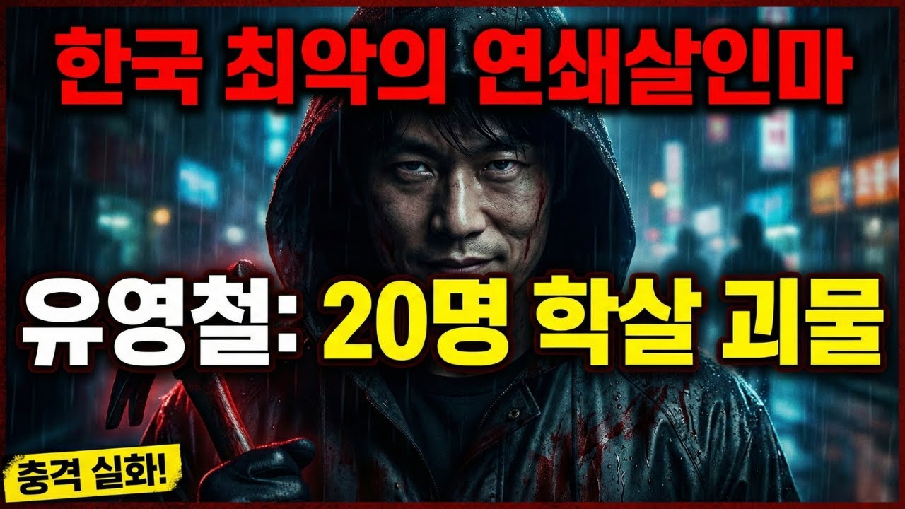한국 최악의 연쇄살인범 유영철: 20명 살해한 괴물의 충격 실화!
