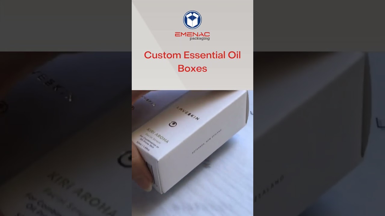 Custom Essential Oil Boxes🧴