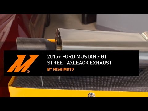 2015-2017 Ford Mustang GT Street Axleback Exhaust Features & Benefits by Mishimoto