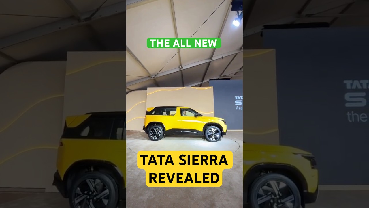 The New Tata Sierra Revealed: What to Expect from Tata’s Iconic Comeback