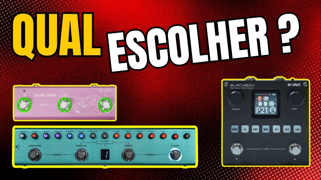 Qual escolher? Tank-G, Tank-Mini ou Blackbox? + Teste de áudio
