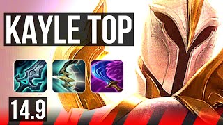 KAYLE vs SEJUANI (TOP) | Comeback, 52k DMG, Dominating | BR Diamond | 14.9