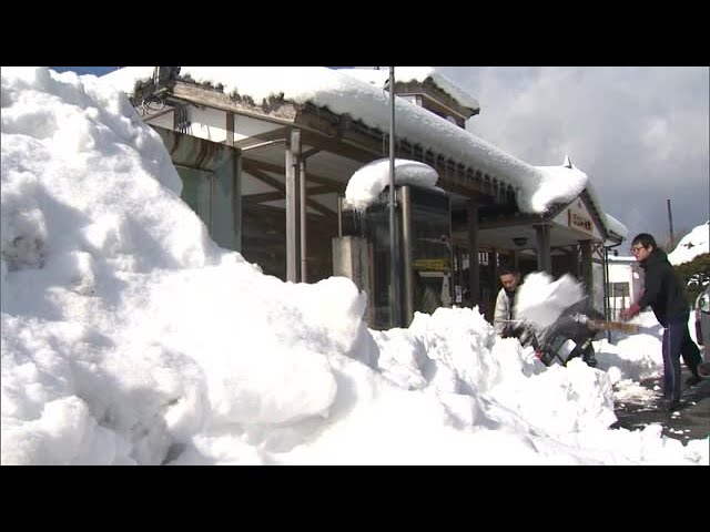 高齢者なので、助かる」観測史上最大の積雪の津山市 災害弱者を対象に