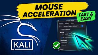 How to Increase Mouse Speed & Acceleration in Kali Linux (Quick & Easy)