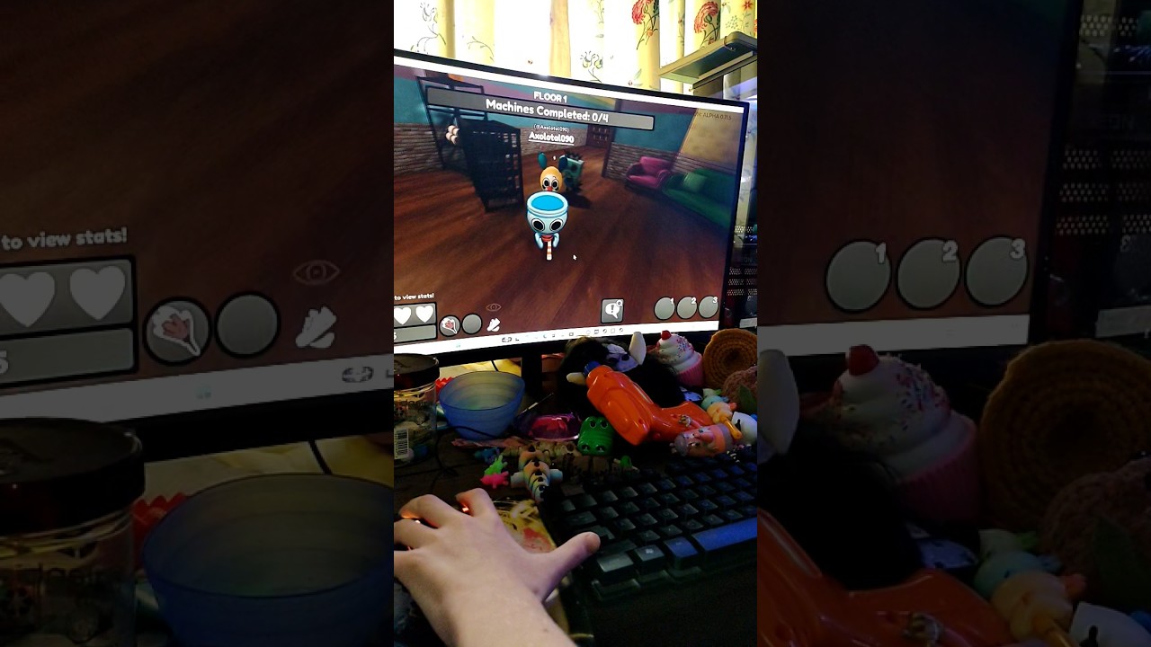 first floor death run Looey got lucky 