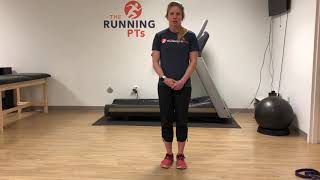 Superband knee drive for improving hip drive during running.