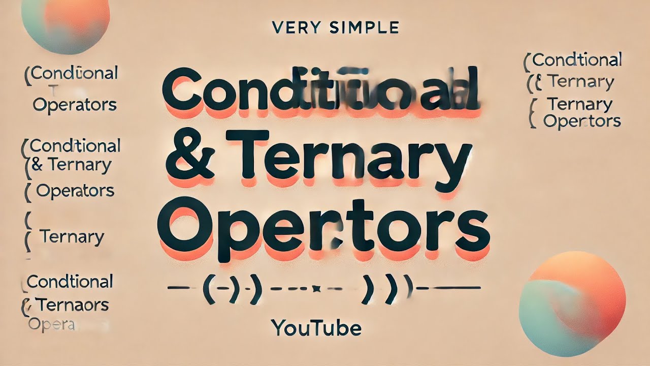 Conditional operator or ternary operator in java - YouTube