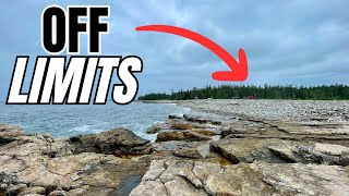 WE COULD BE FINED FOR FILMING THERE! (Maine Trip EP 3)