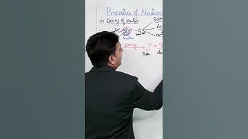 PGC Lectures-Inter Part 1-Fedreal Board-Chemistry-Chapter 2-Properties Of Neutron
