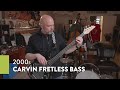 Demo of a 2000s Carvin Fretless Bass