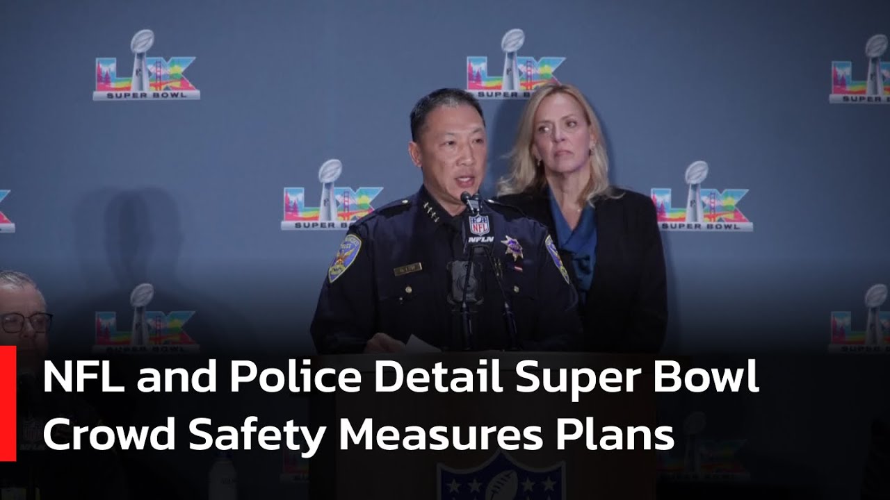 FULL PRESSER: Authorities and NFL Warn of Heightened Security for Super Bowl Events Season | AD14