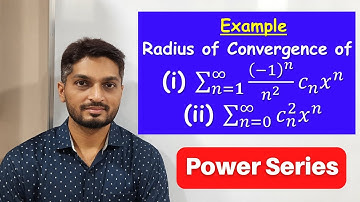Finding Radius of Convergence of Power Series | L13 | TYBSc Maths | Power Series @ranjankhatu