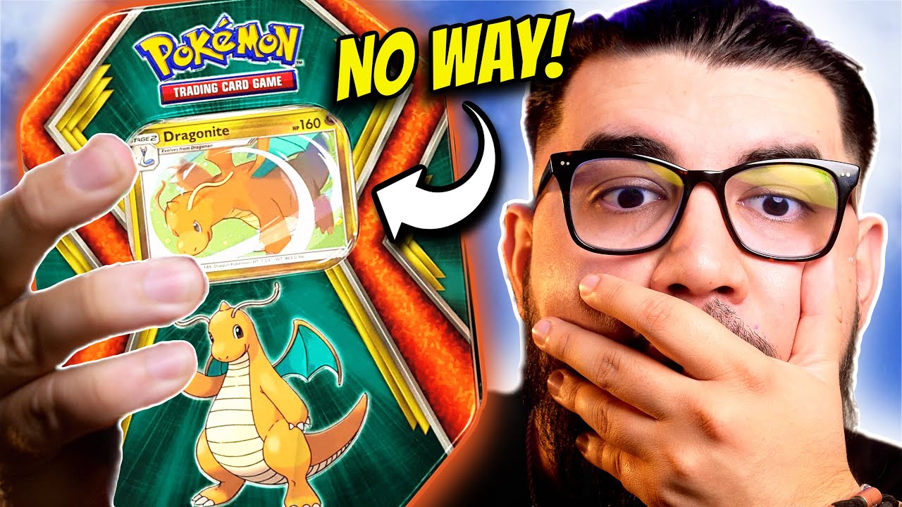dragonite pokemon card tin TCG: Kanto Power Mini Display: Gamers Guild AZ In this Mini Tin Dragonite Pokemon Tin w/ Cards