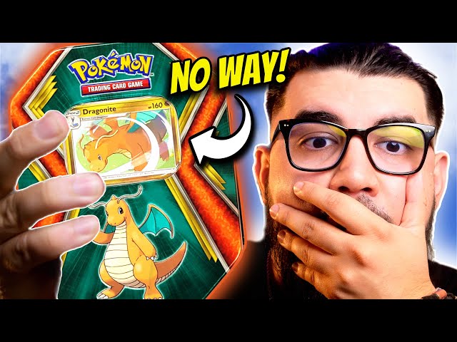 I Found 5 Year Old Dragonite Tins at Walgreens! What's Inside WILL Surprise  You... - YouTube
