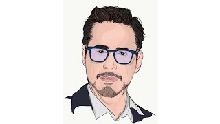 Robert Downey Jr illustration | speed illustration |