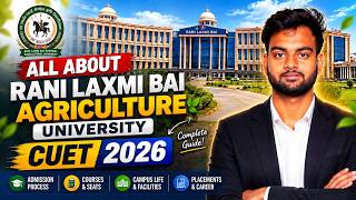 Rani Lakshmi Bai Central Agricultural University Admission 2026 🌾 Courses, Fee Structure, Hostel