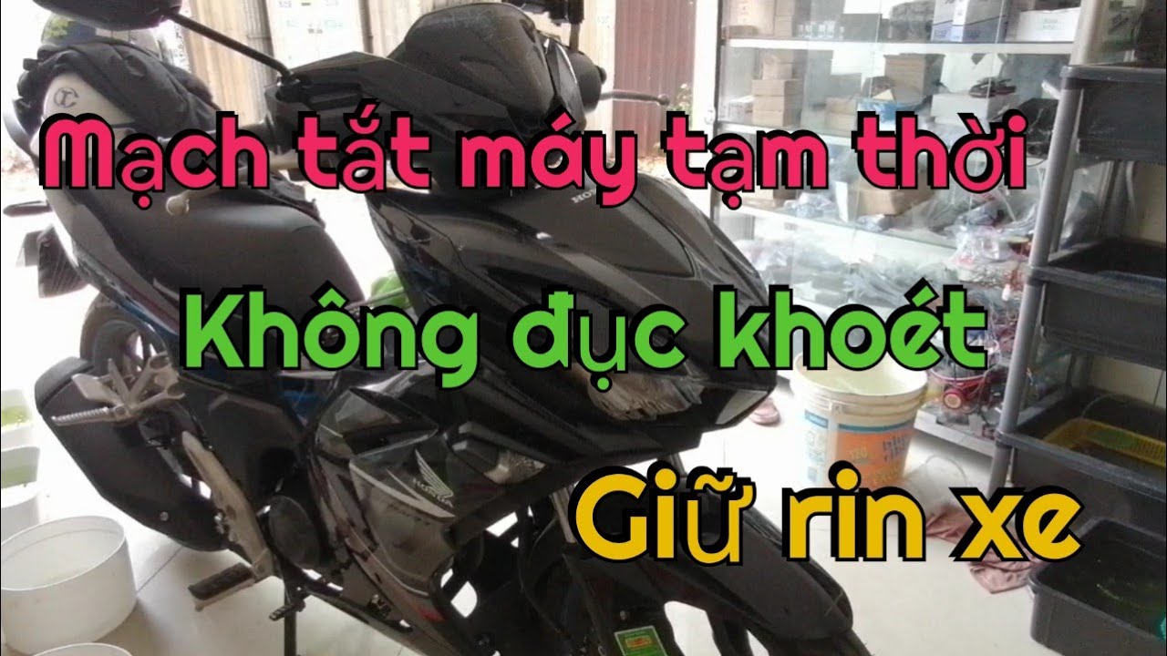 Mạch tẳt máy tạm thời mẫu mới 2023 lắp cho winner v3