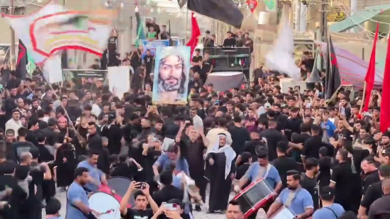 موكب فلاح العكيلي نزلة للخدمة اصدق بتعزيتك موكب قائم ال محمد عج ستعراض مواكب الفضيليه 