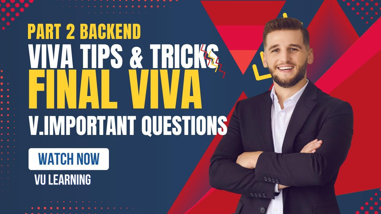 CS619 Final Year Project Viva: 100% Confirmed Questions & Answers 2026 | Don't Skip!