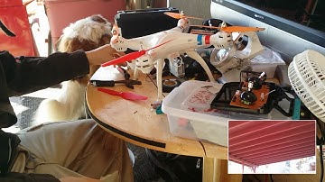 How to replace Syma x8c propellers fast and easy x8g x8w