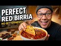 How to Make Perfect Birria de Res: Deep Red Color, Zero Bitterness