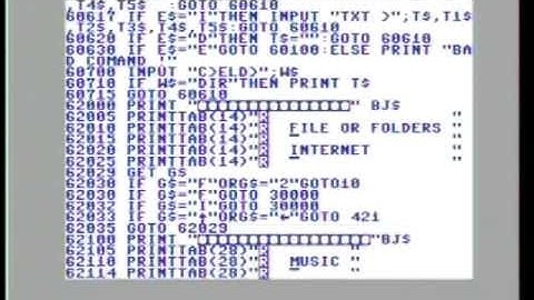Source code of C64 Windows 105