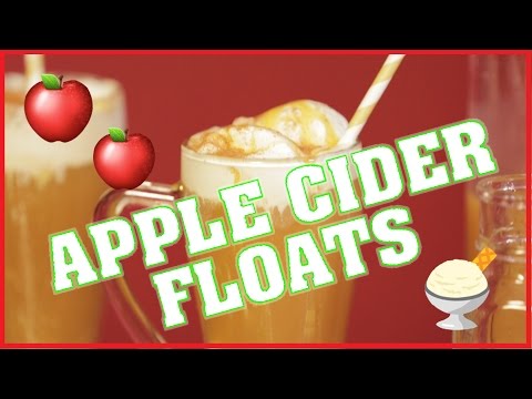 🍎 Apple Cider Floats 🍎