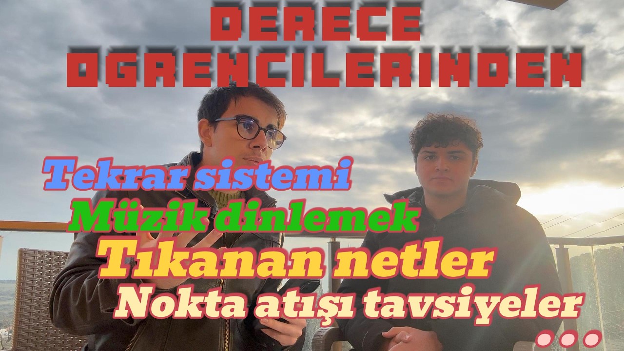 YKS'ye 140 gün kaldı ve bu video senin 1 dakikanı bile boşa harcamayacak (Tecrübeler,net cevaplar..)
