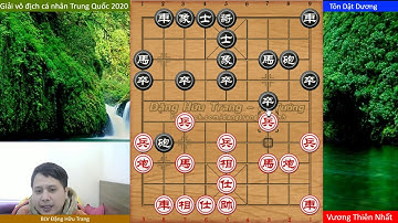 Highlight Cờ Tướng  | Vương Thiên Nhất vs Tôn Dật Dương | Vòng 1 Giáp tổ | Giải cá nhân TQ 2020